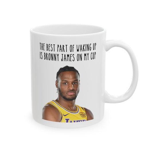 Bronny James Coffee Mug