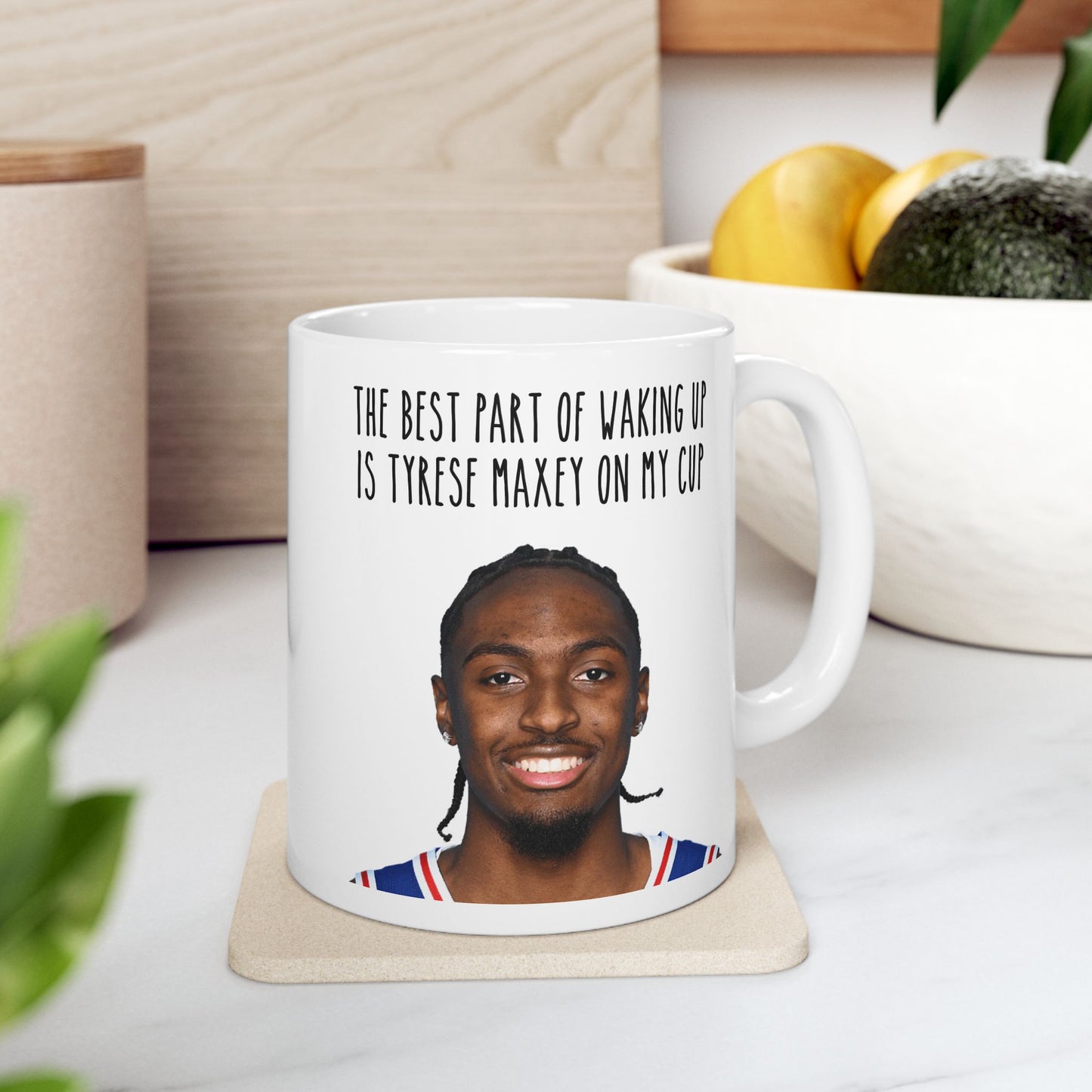 Tyrese Maxey Mug