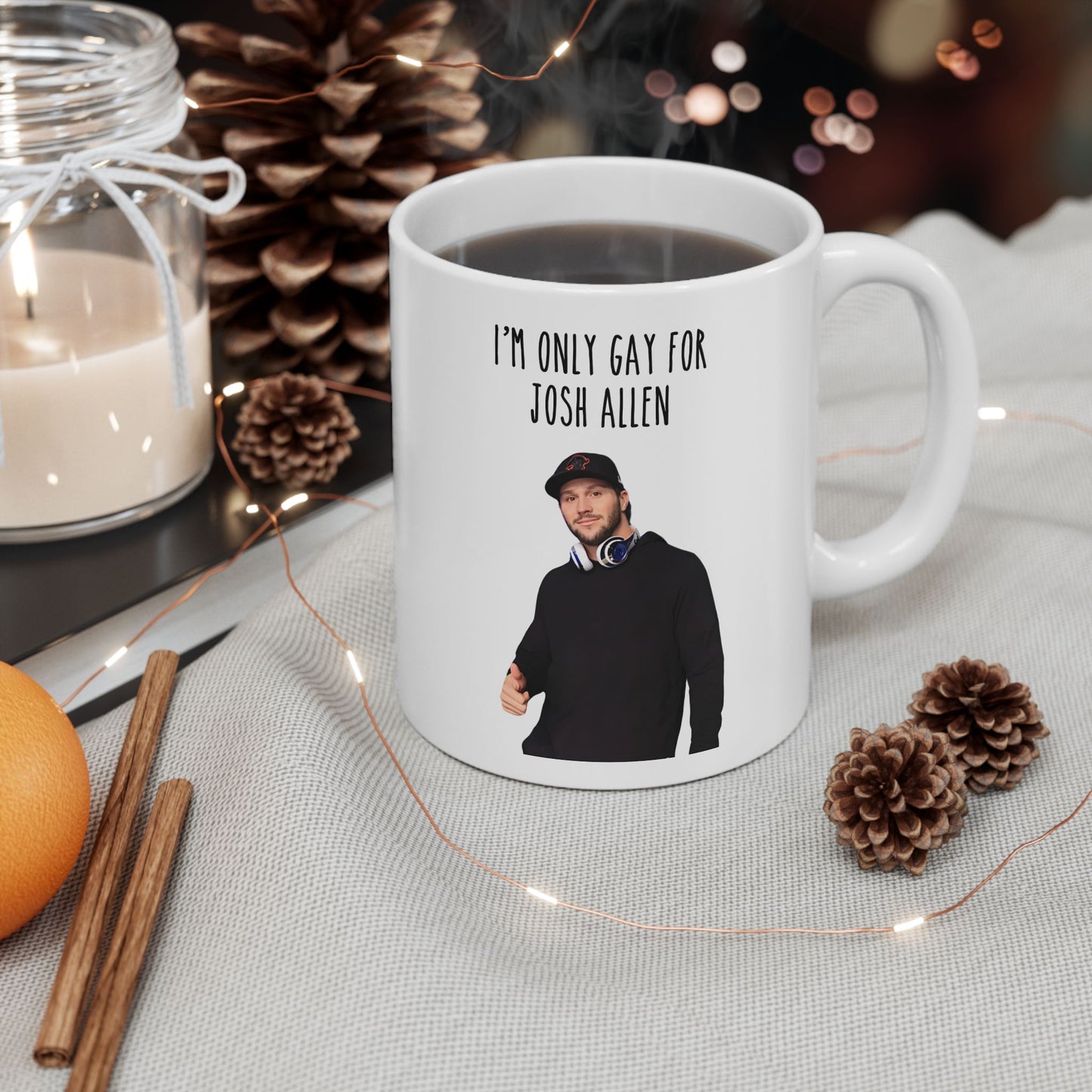 Gay For Josh Allen Mug