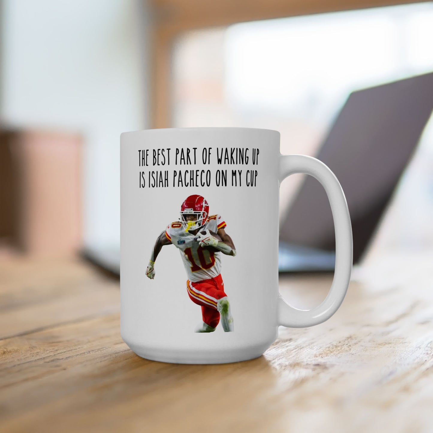 Isiah Pacheco Mug