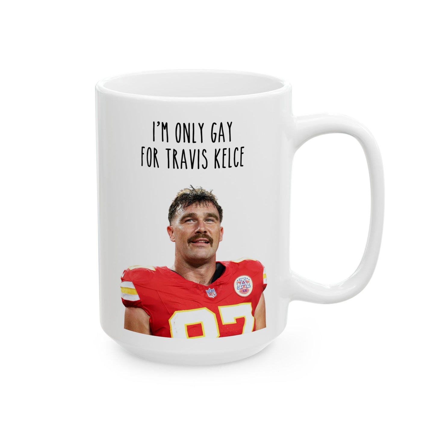 Gay For Travis Kelce Mug