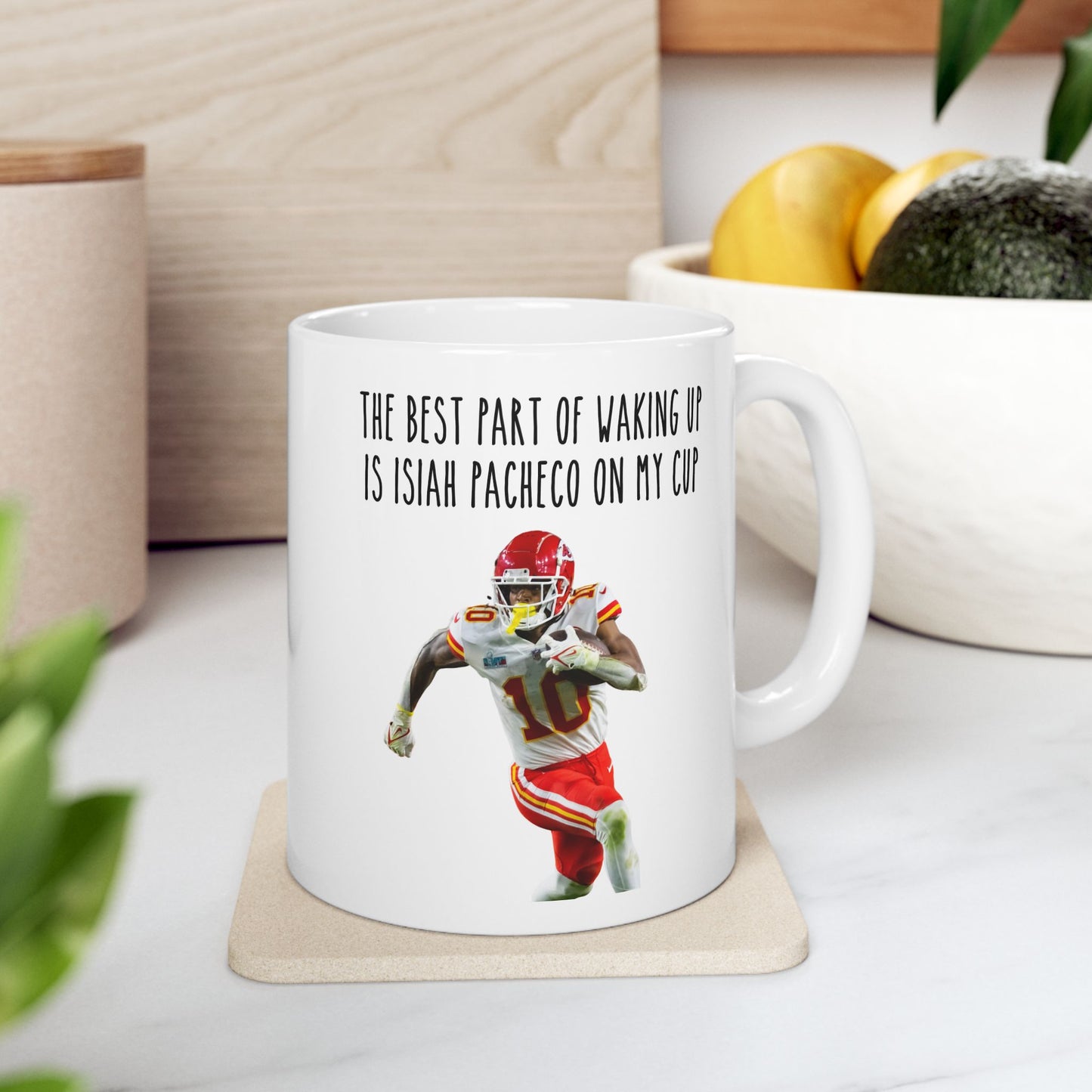 Isiah Pacheco Mug