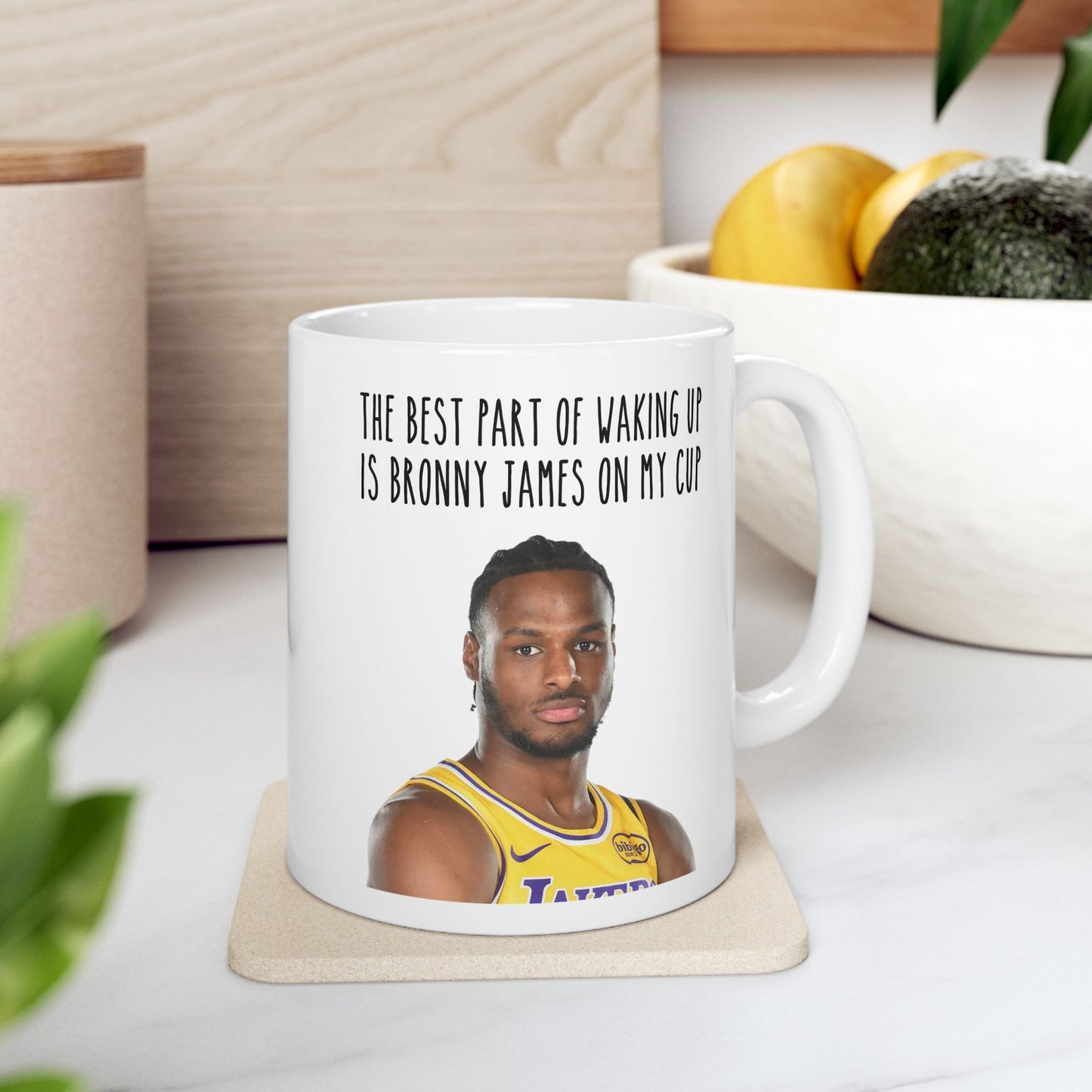 Bronny James Coffee Mug