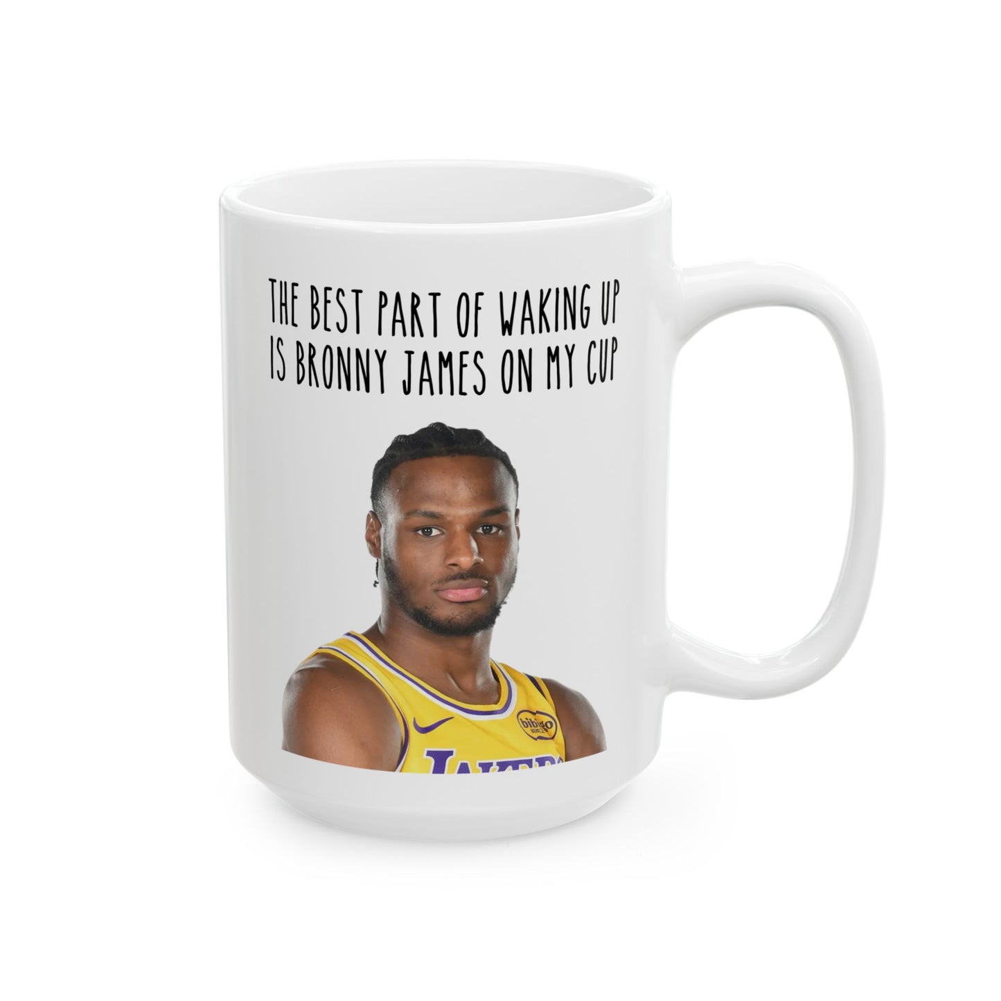Bronny James Coffee Mug