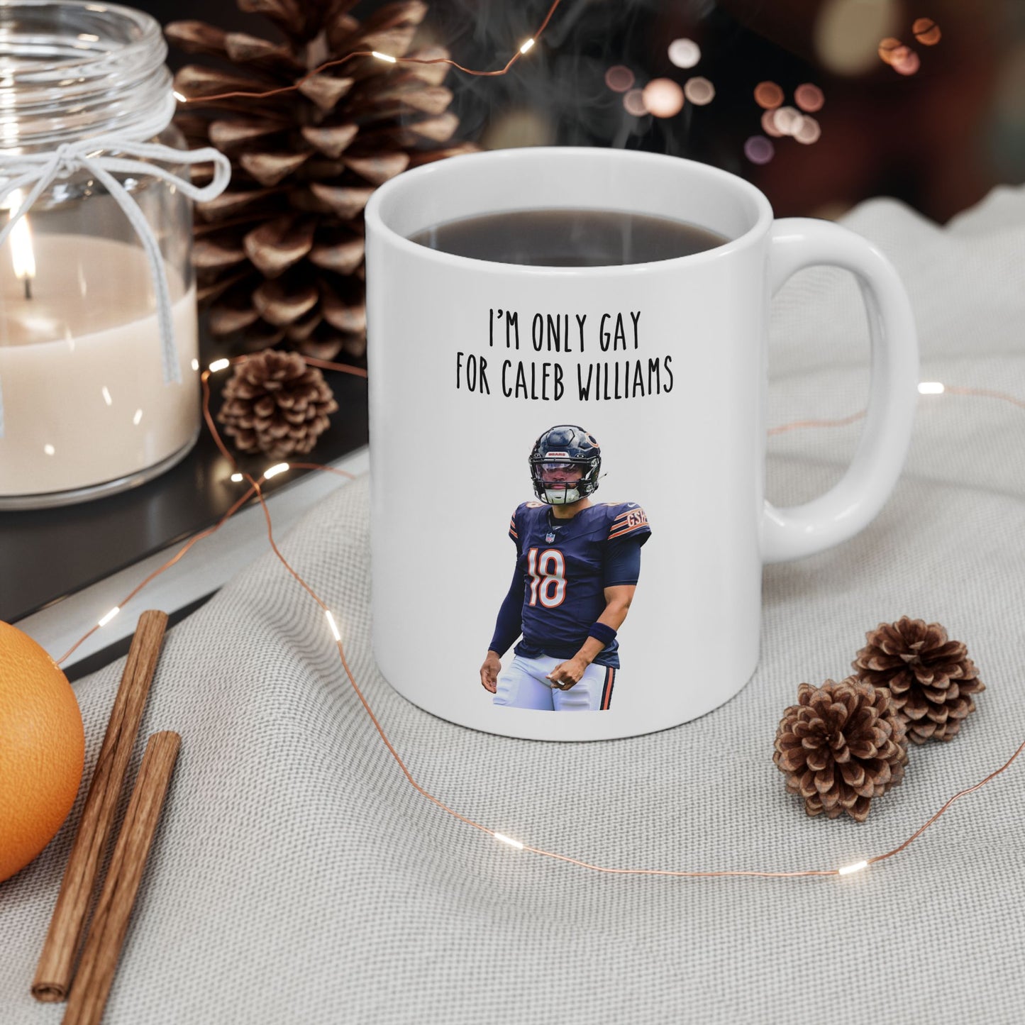 Gay for Caleb Williams Mug