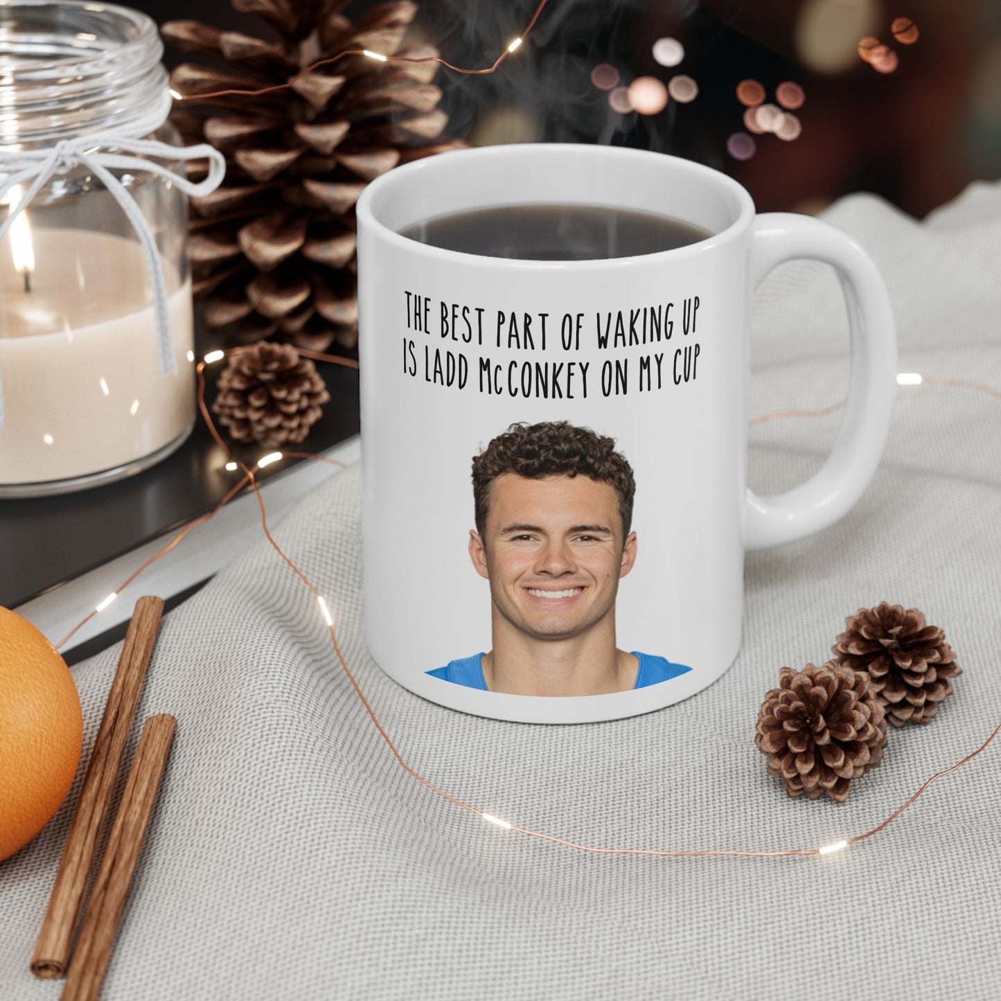 Ladd McConkey Mug