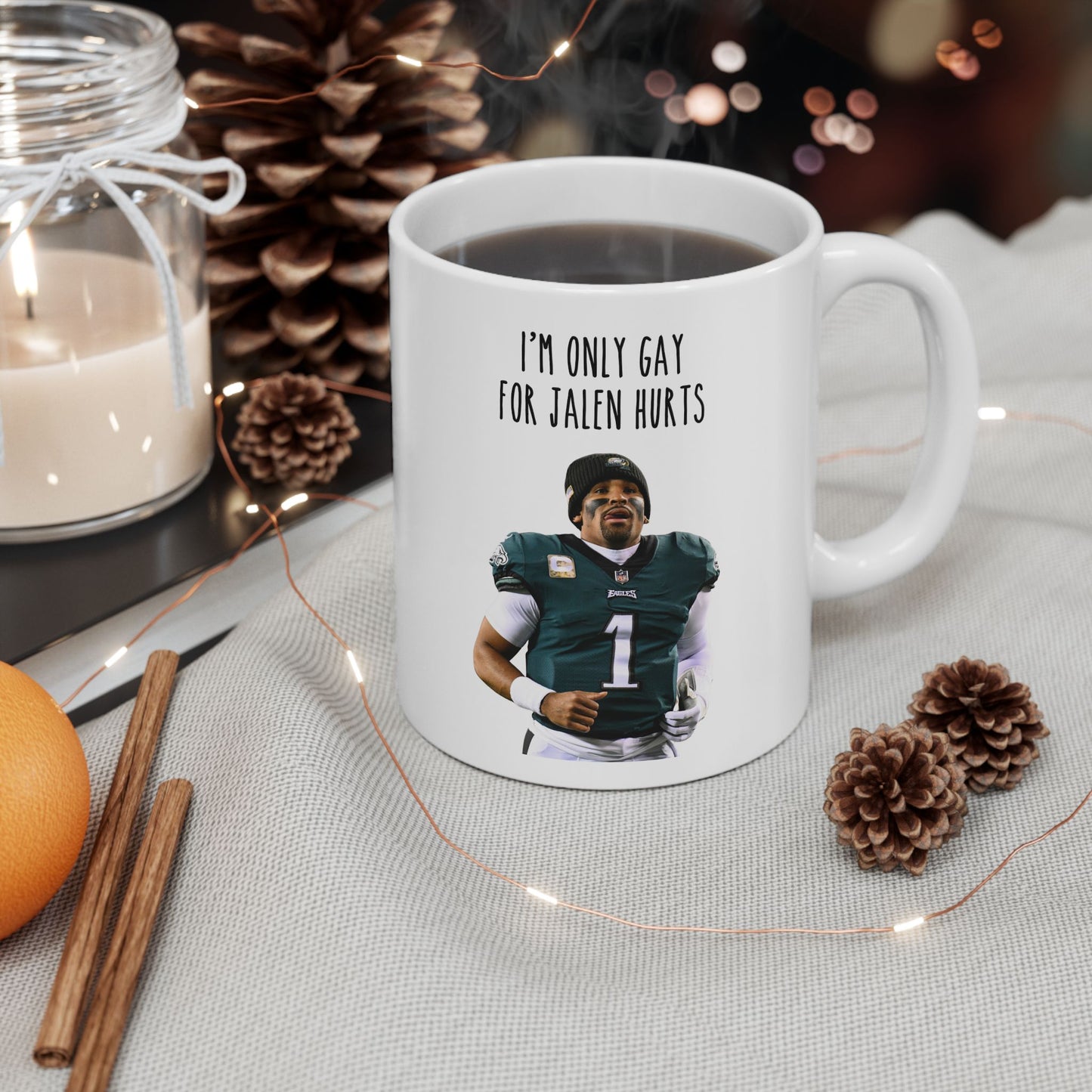 Gay For Jalen Hurts Mug