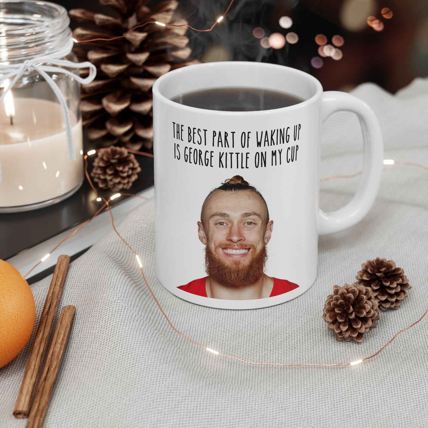 George Kittle Mug