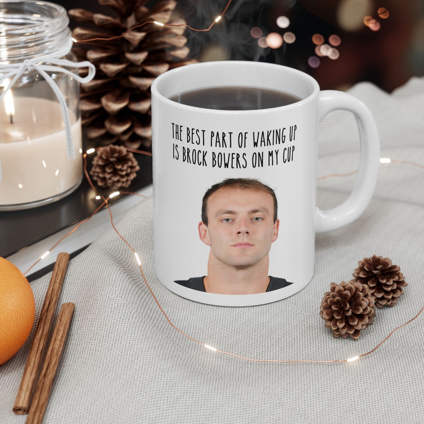 Brock Bowers Mug