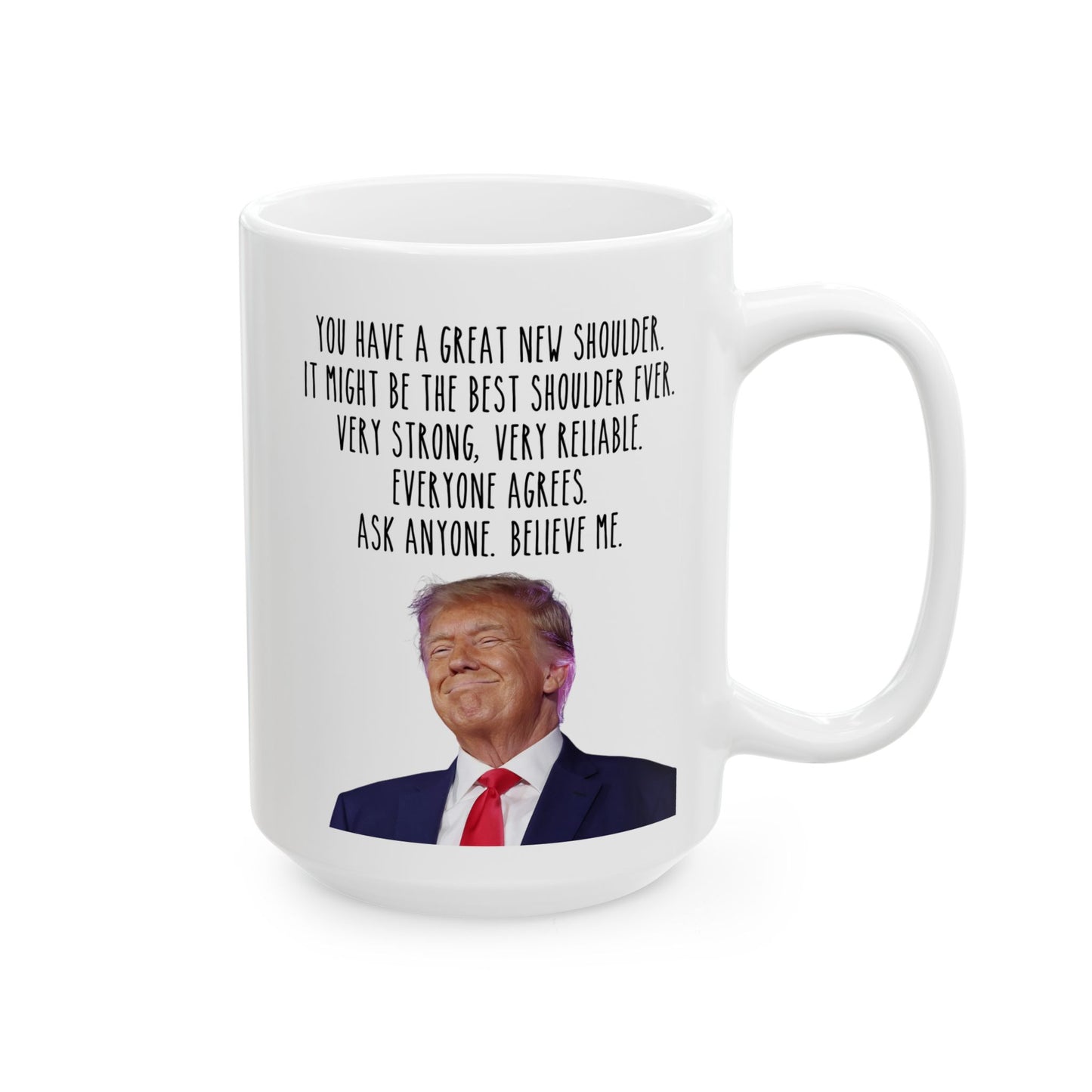 DJT New Shoulder Mug
