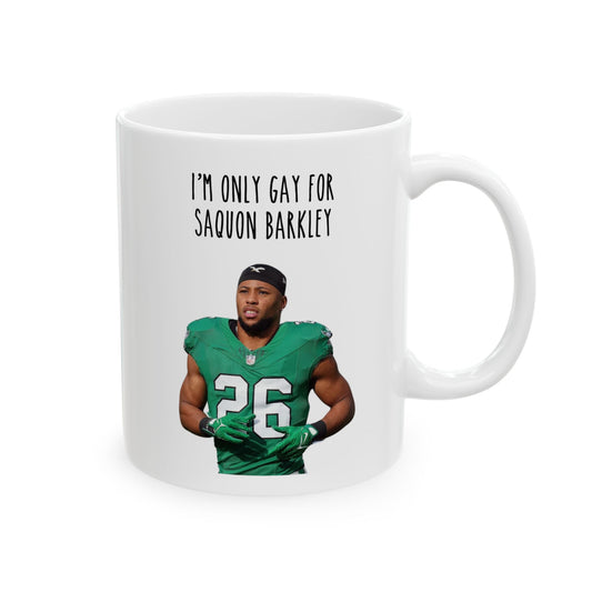 Gay For Saquon Mug