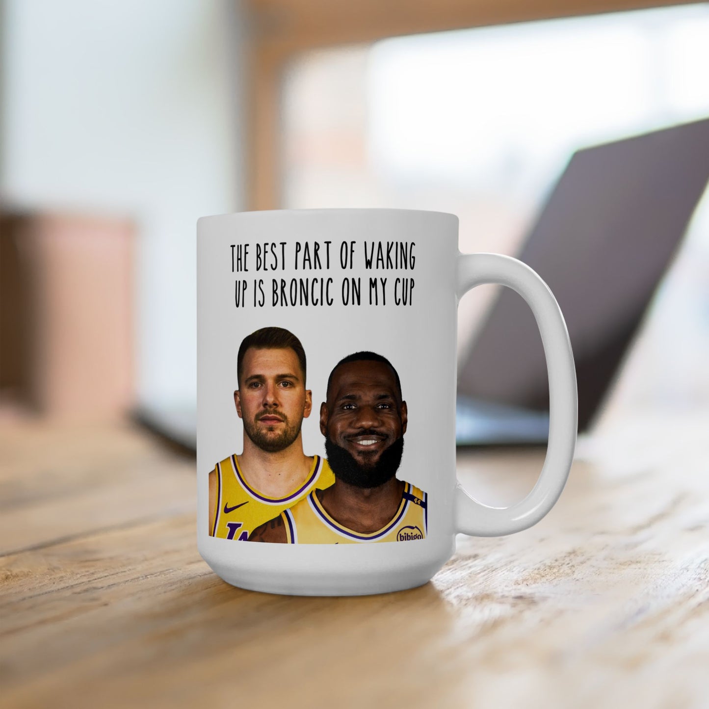 Luka & LeBron "Broncic" Mug