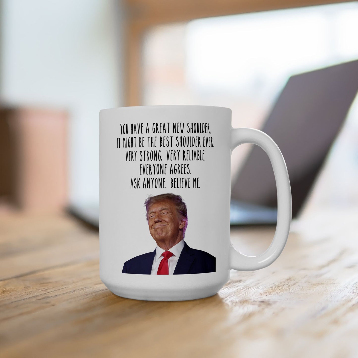 DJT New Shoulder Mug