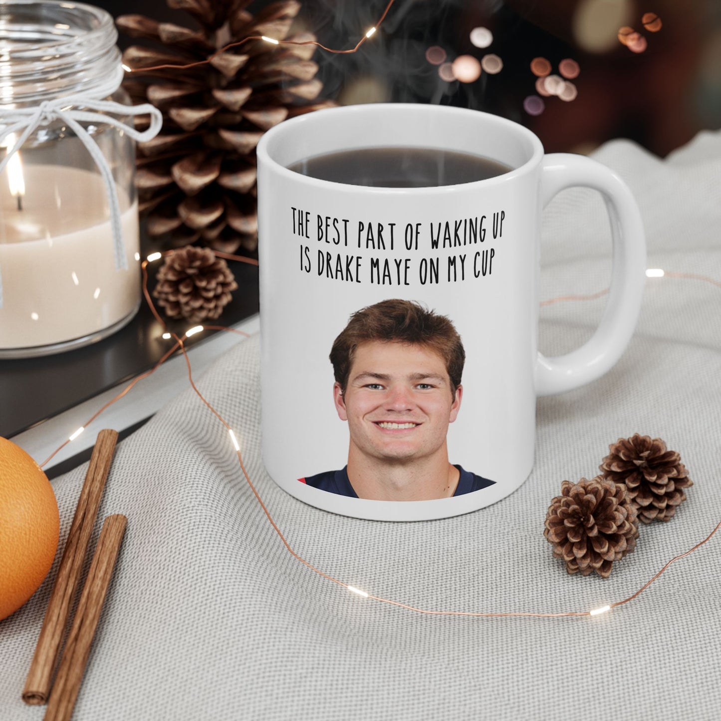 Drake Maye Mug