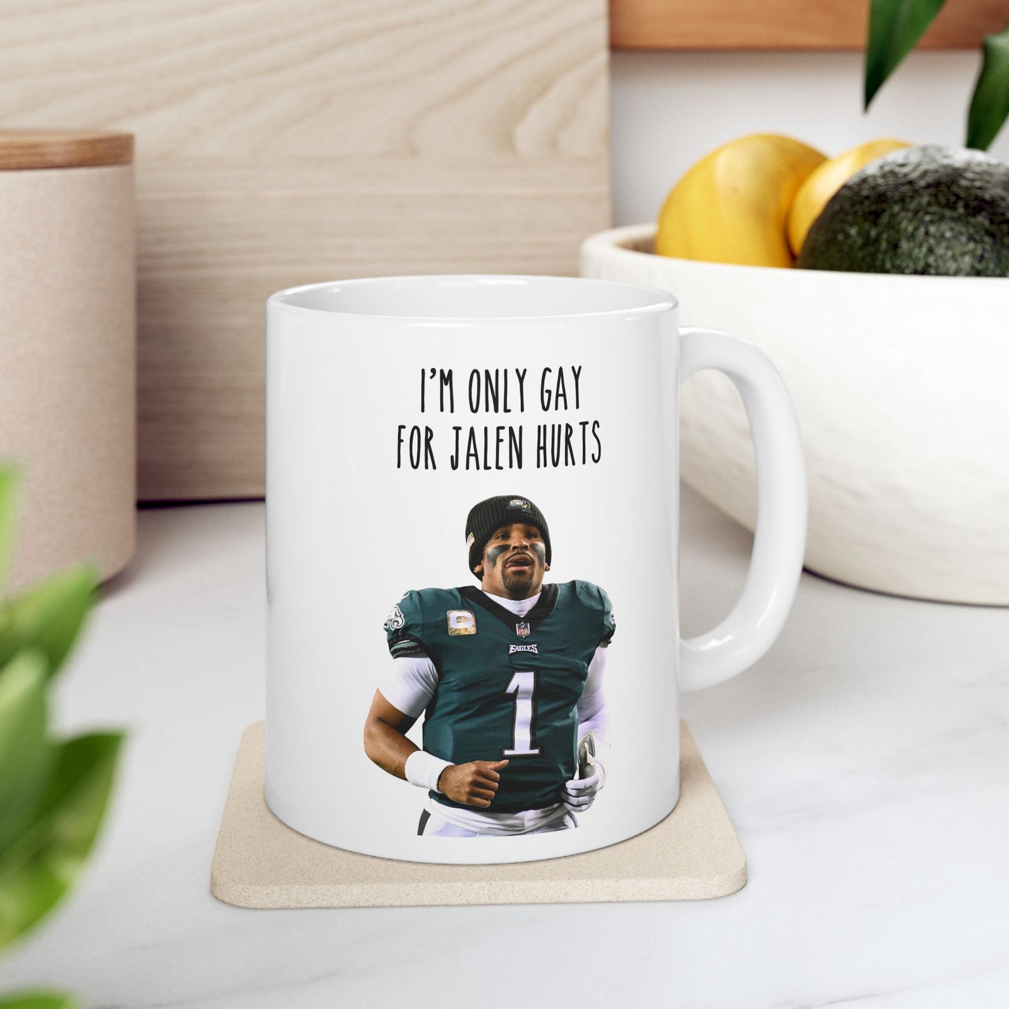 Gay For Jalen Hurts Mug