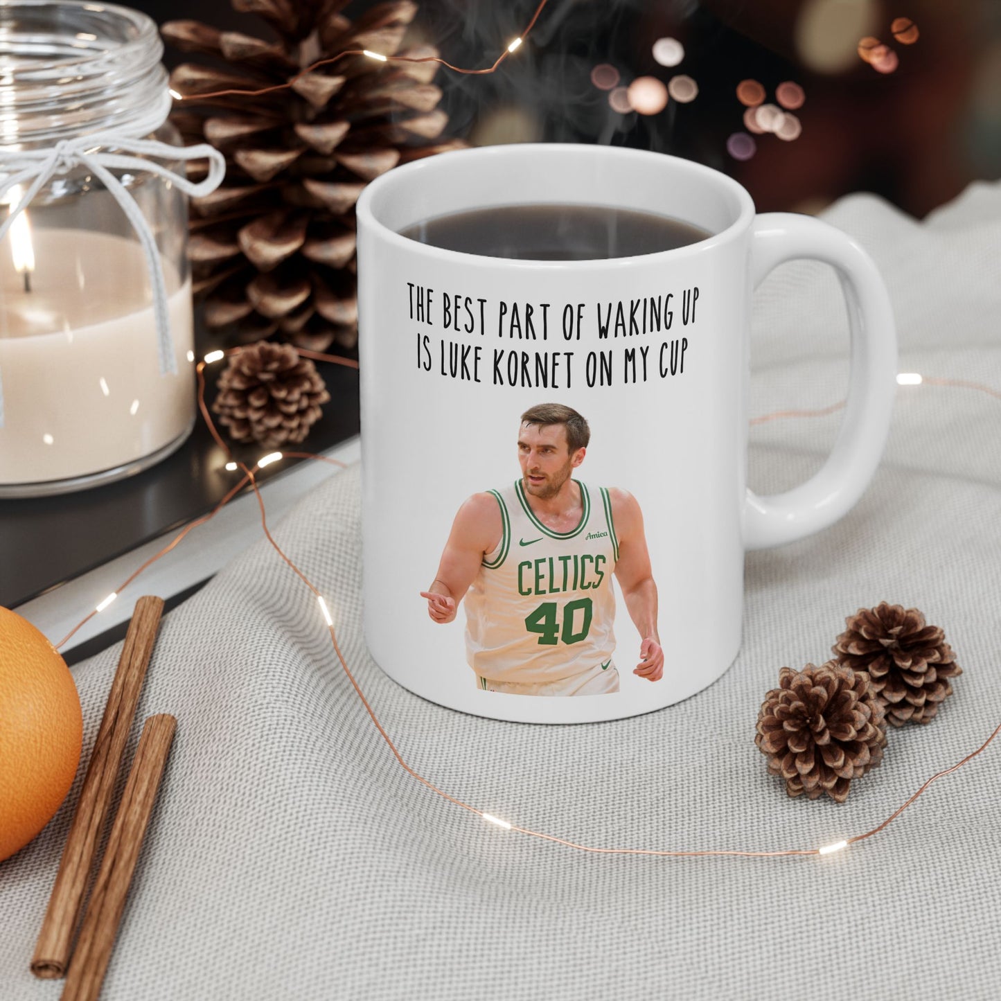 Luke Kornet Coffee Mug
