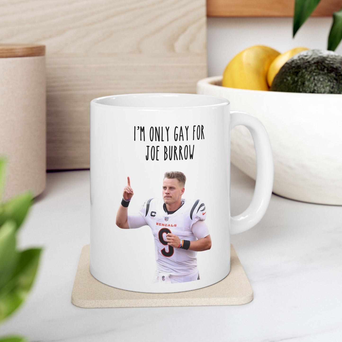 Gay For Joe Burrow Mug
