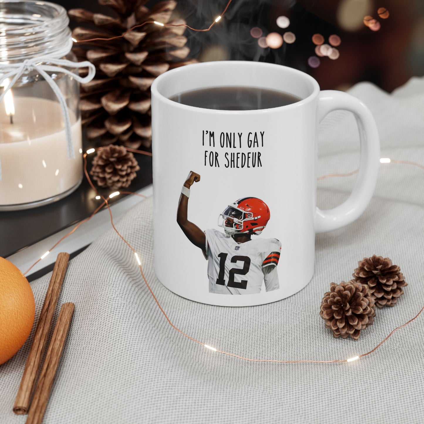 Gay for Shedeur Mug