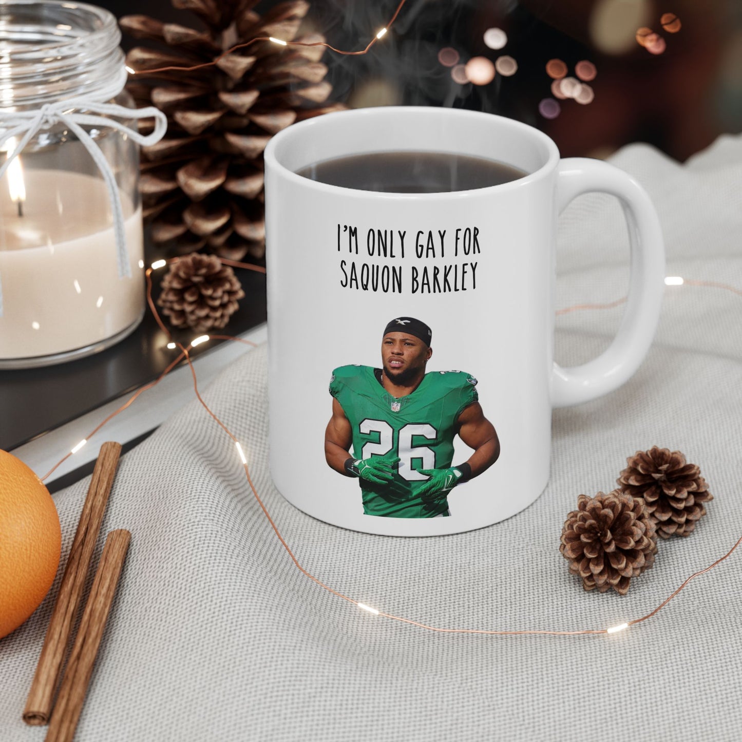 Gay For Saquon Mug